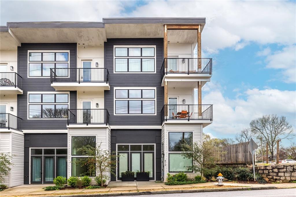 front view of a building