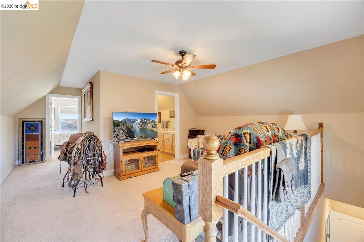 14814 Twist Road Jamestown, CA 95327 - Photo 53 of 60 a bedroom with furniture and a chandelier fan