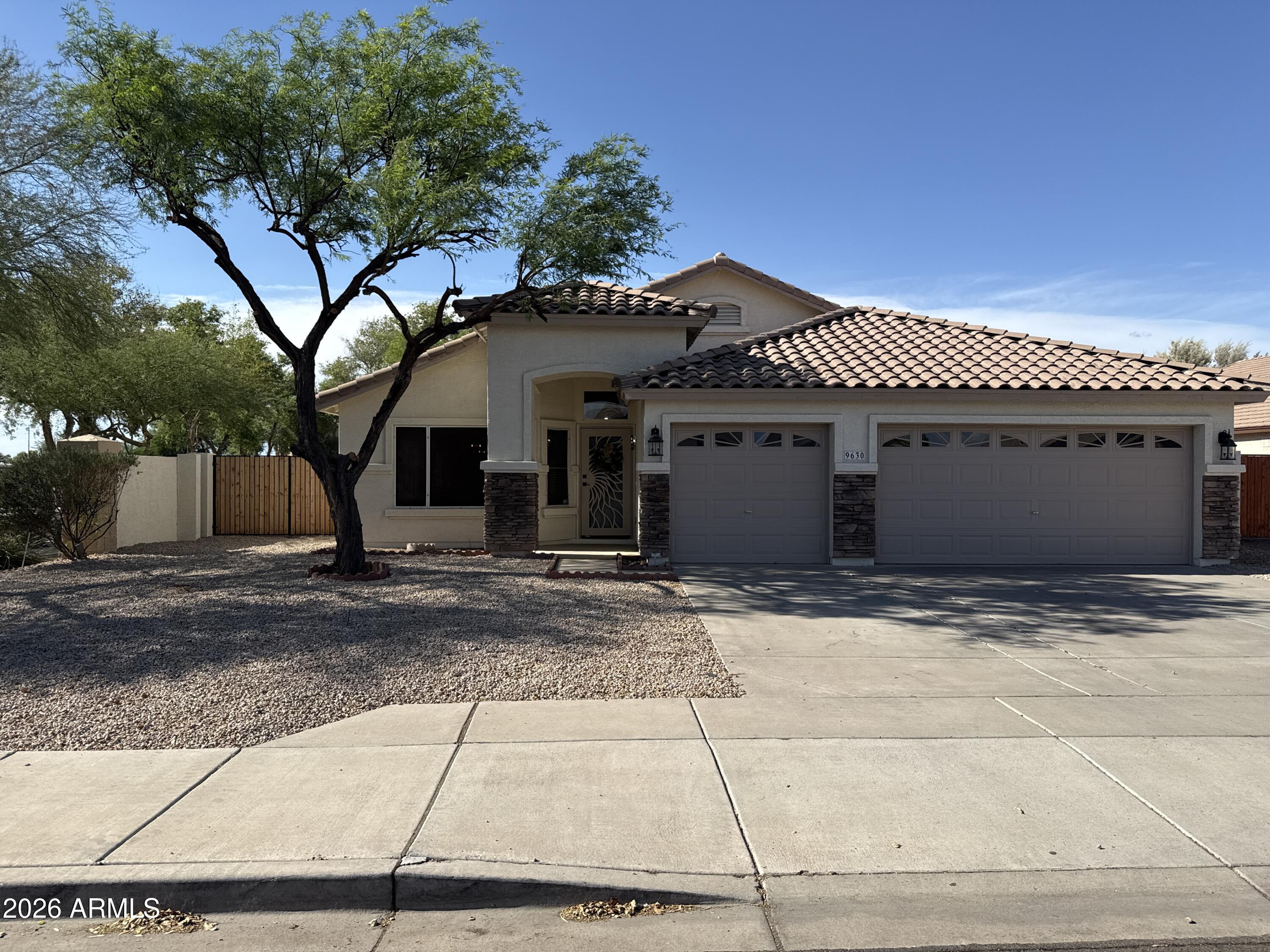 9630 West Reno View Drive Peoria, AZ 85345 - Photo 1 of 21 a view of a house with a yard