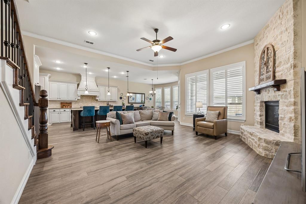 948 Holt Lane Allen, TX 75013 - Photo 40 of 40 Open floor plan downstairs is perfect for entertaining!