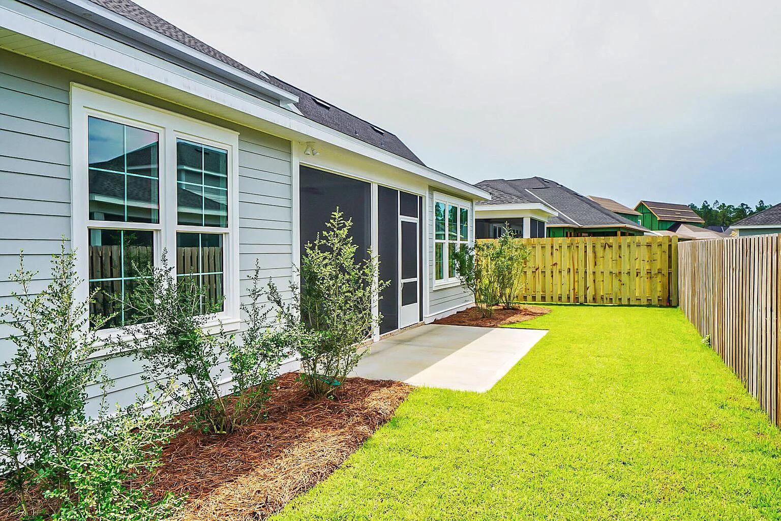 22 Roundwood Dr Inlet Beach, Unit LOT 294 Inlet Beach, FL 32461 - Photo 20 of 22 fenced backyard
