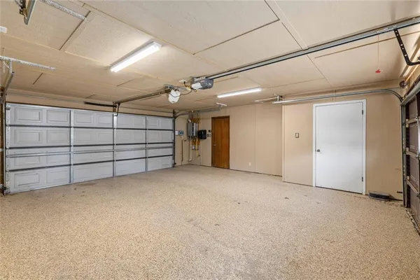 a view of outdoor space deck and kitchen