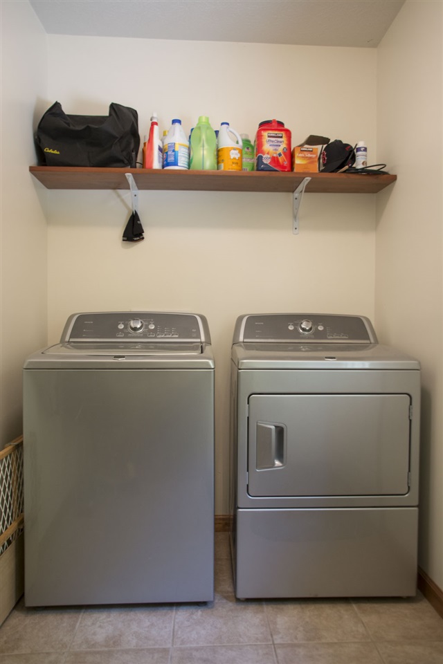 5979 Faughts Road Mount Crawford, VA 22841 - Photo 17 of 18 a utility room with dryer and washer