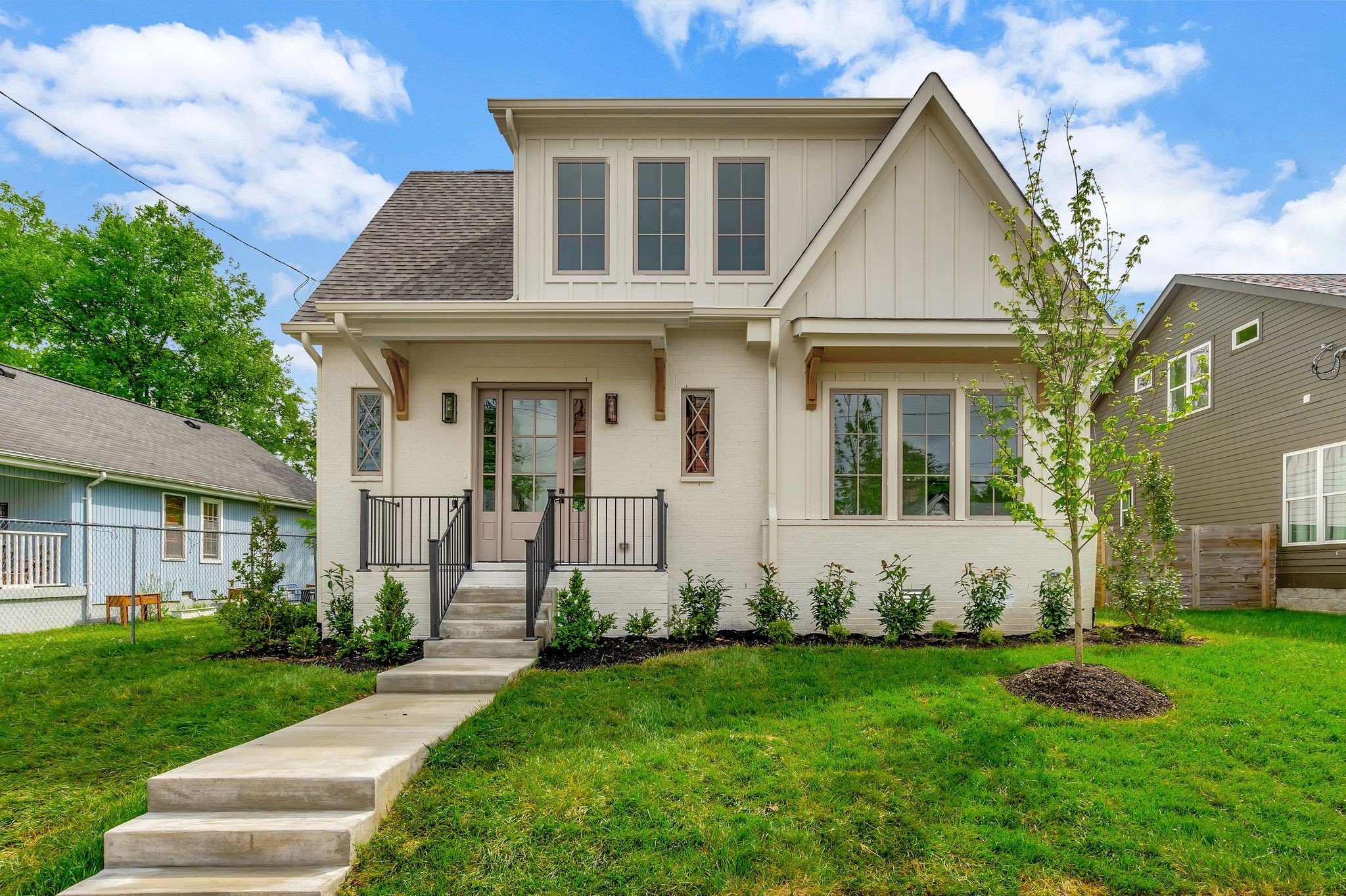 1826 Cephas Street Nashville, TN 37208 - Photo 1 of 35 a front view of a house with a yard
