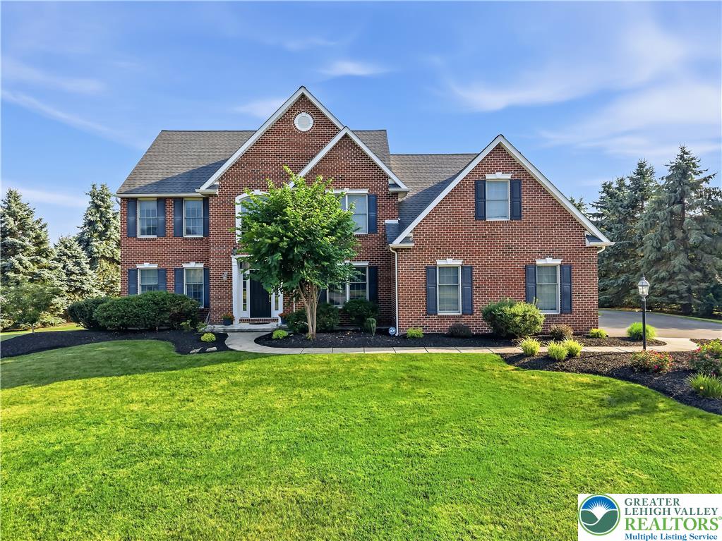 13 Country Road Northampton, PA 18067 - Photo 1 of 71 Brick facade with striking gables and mature landscaping creates exceptional curb appeal.