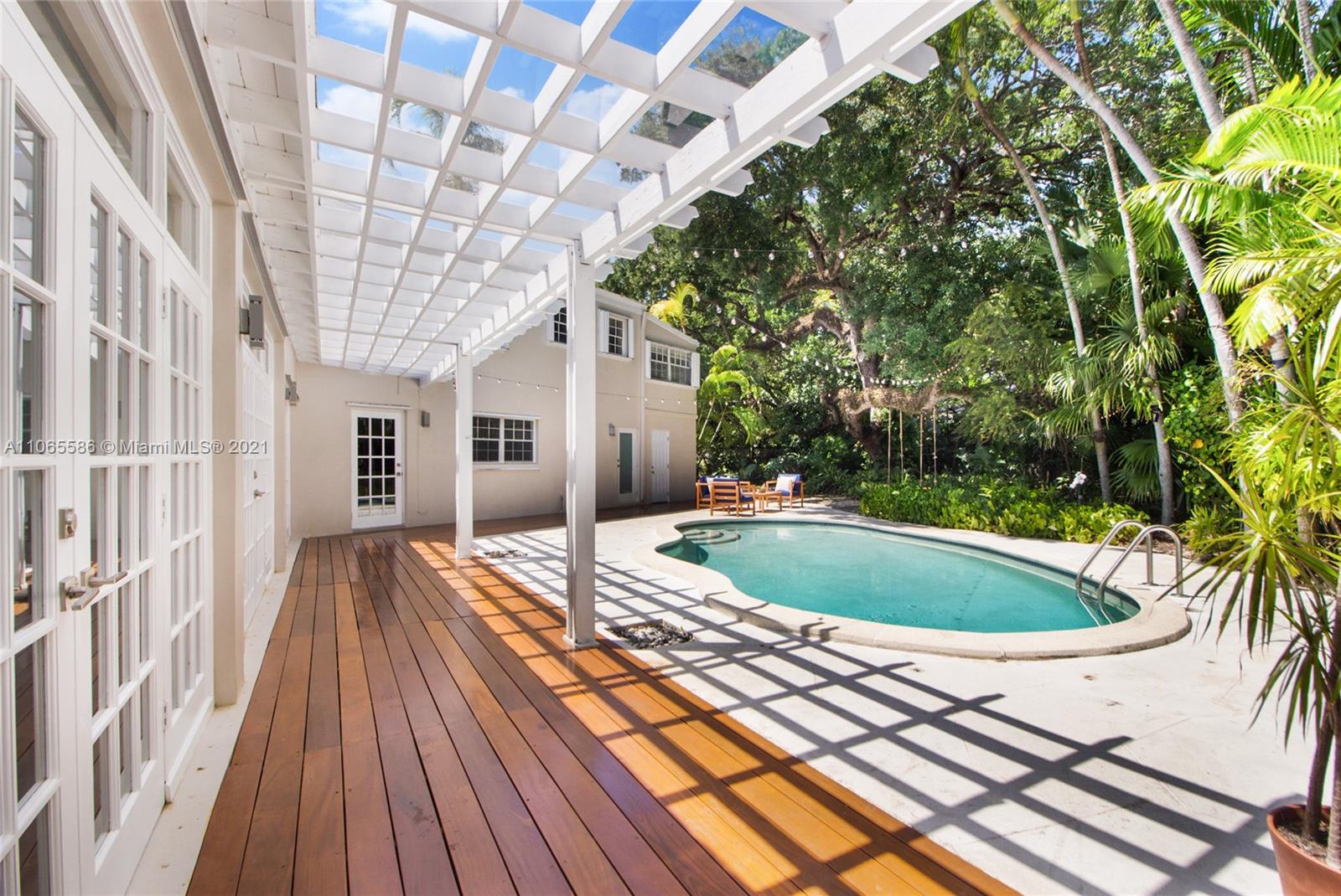 1701 Micanopy Avenue Miami, FL 33133 - Photo 33 of 40 a view of outdoor space swimming pool and furniture