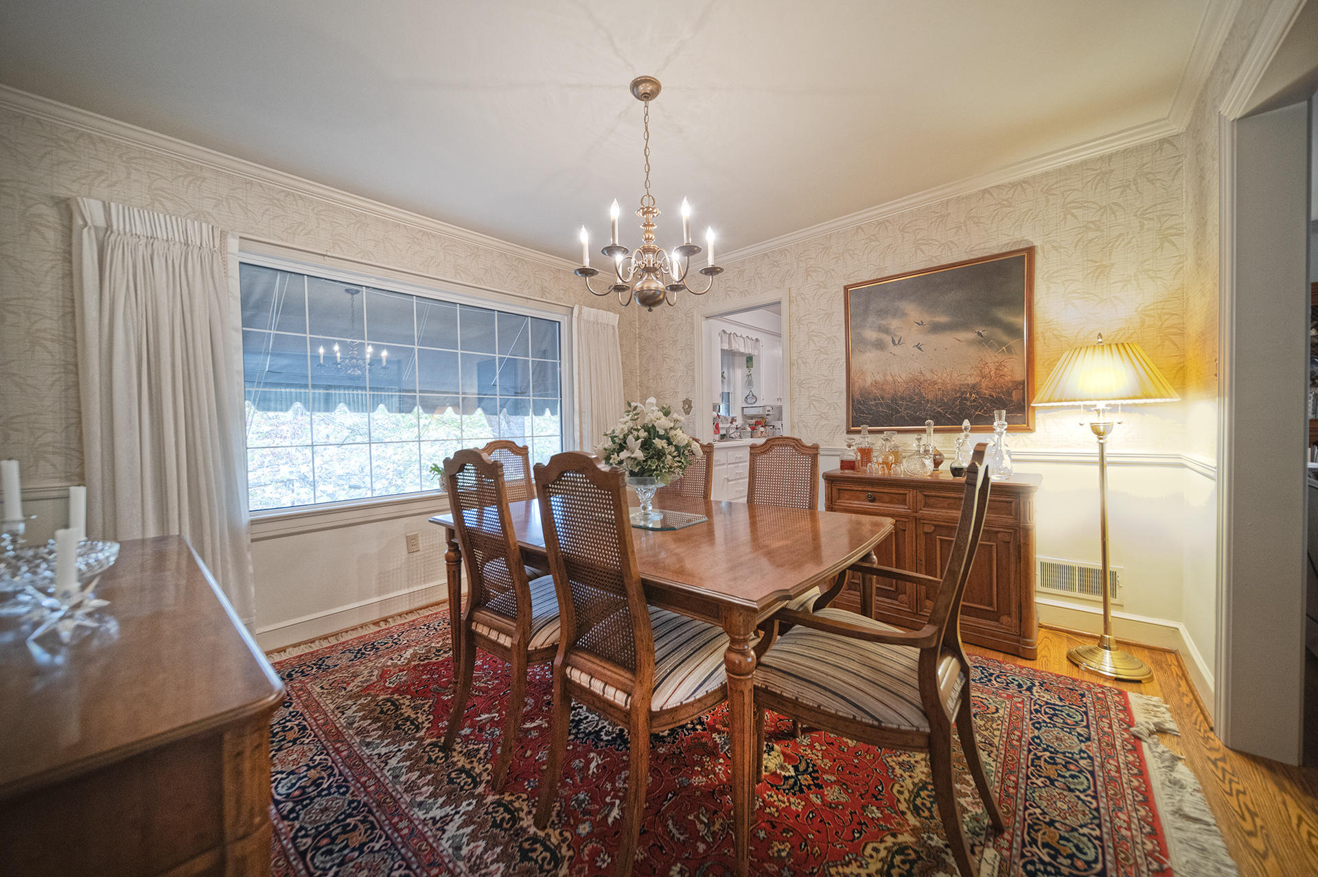 3173 Stoneridge Road Southwest Roanoke, VA 24014 - Photo 13 of 31 a view of a dining room with furniture and window