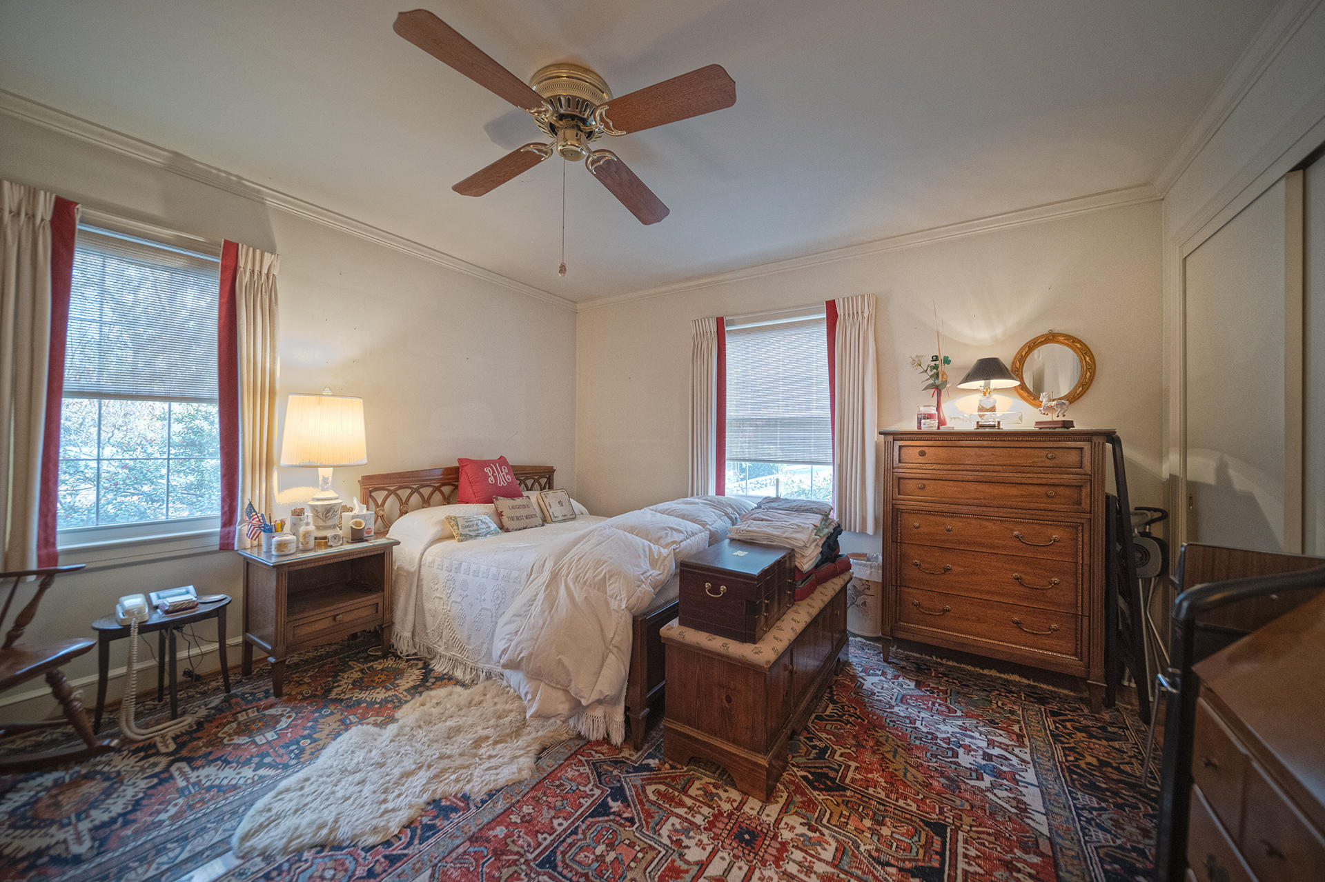 3173 Stoneridge Road Southwest Roanoke, VA 24014 - Photo 14 of 31 a bed room with a bed and a window