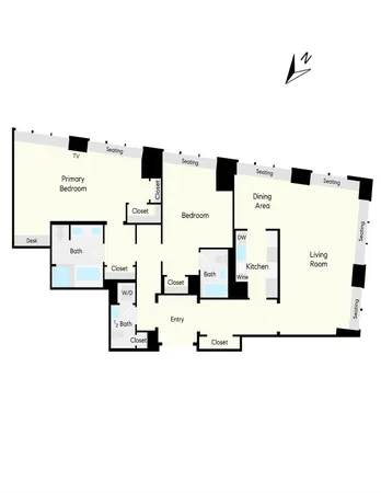 $15,000 | 765 Market Street, Unit 36G, San Francisco, CA 94103