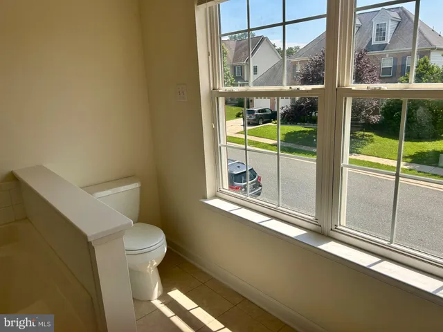 a bathroom with a toilet