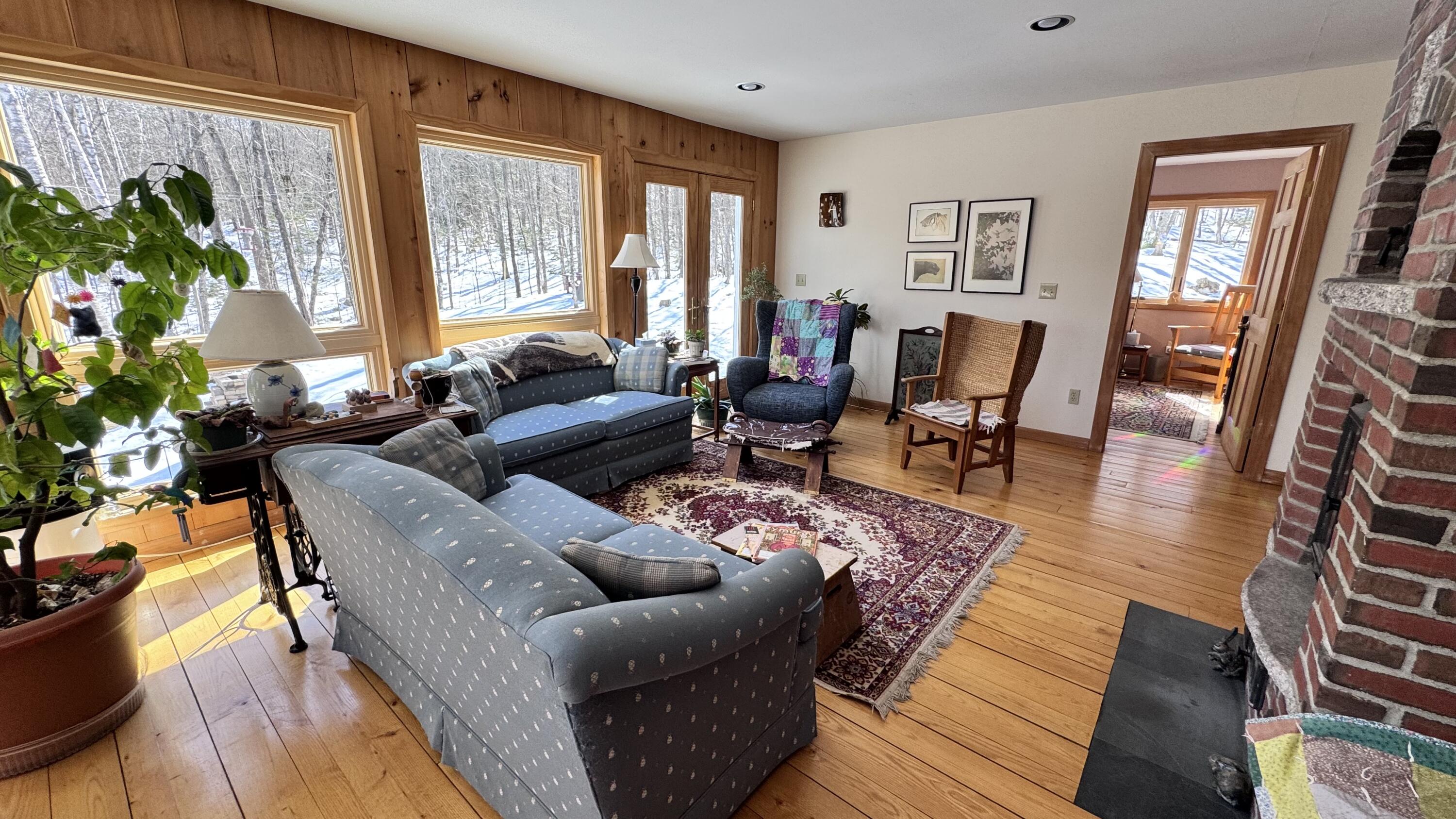 262 Mitchell Brook Road Temple, ME 04984 - Photo 7 of 65 Living/dining area