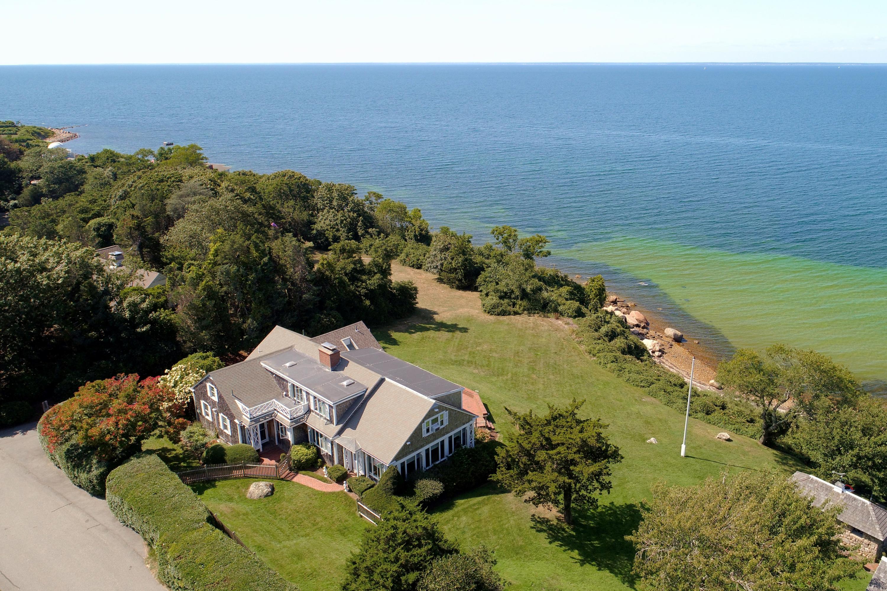 37 Beccles Road Falmouth, MA 02540 - Photo 25 of 32 an aerial view of a house with a yard