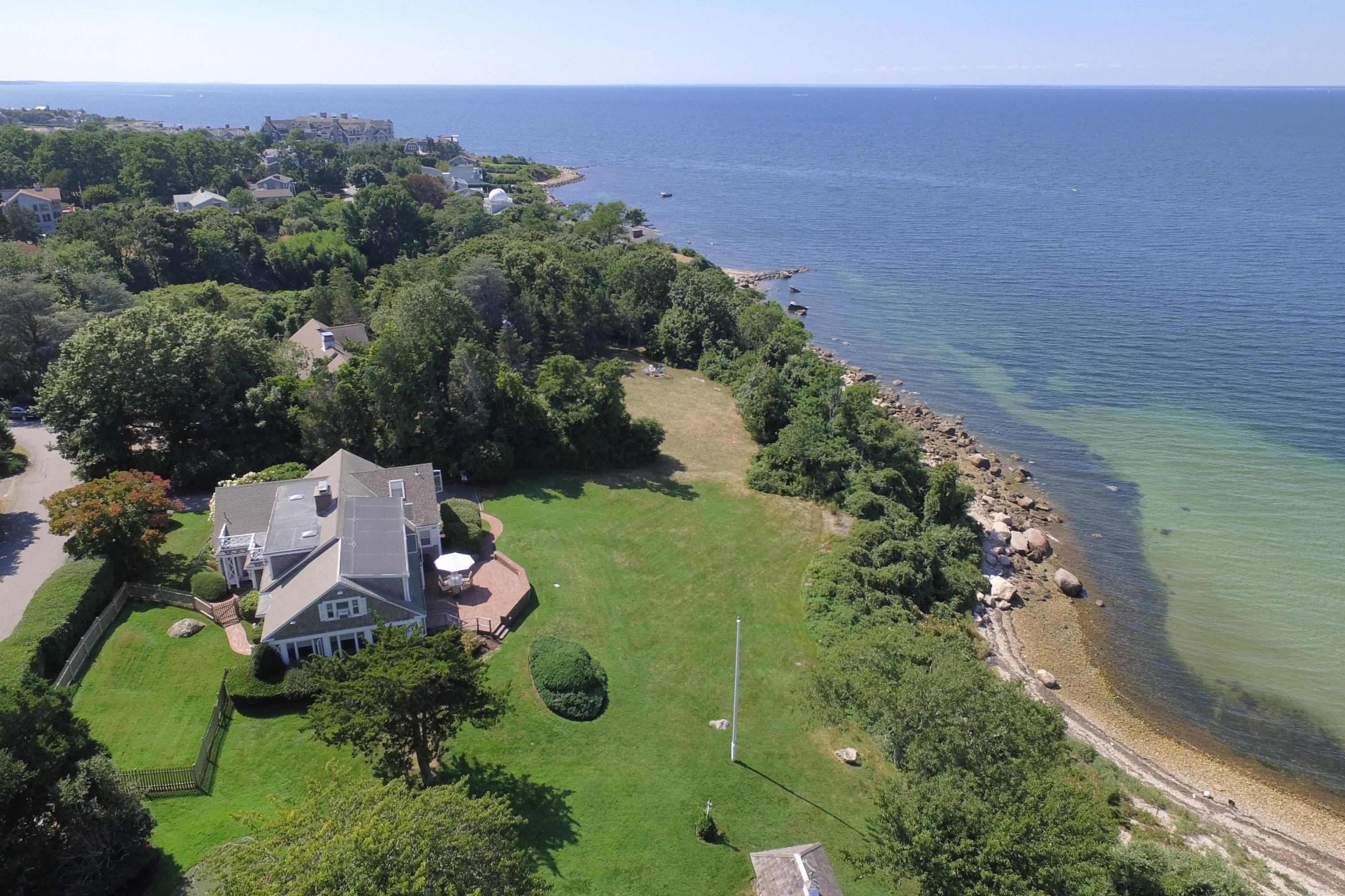 37 Beccles Road Falmouth, MA 02540 - Photo 29 of 32 an aerial view of a house with a yard