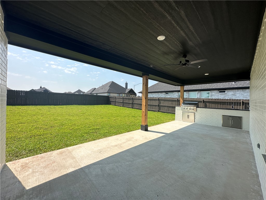 4302 Conestogo Court Bryan, TX 77802 - Photo 15 of 34 a view of a swimming pool with outdoor seating and a lake view