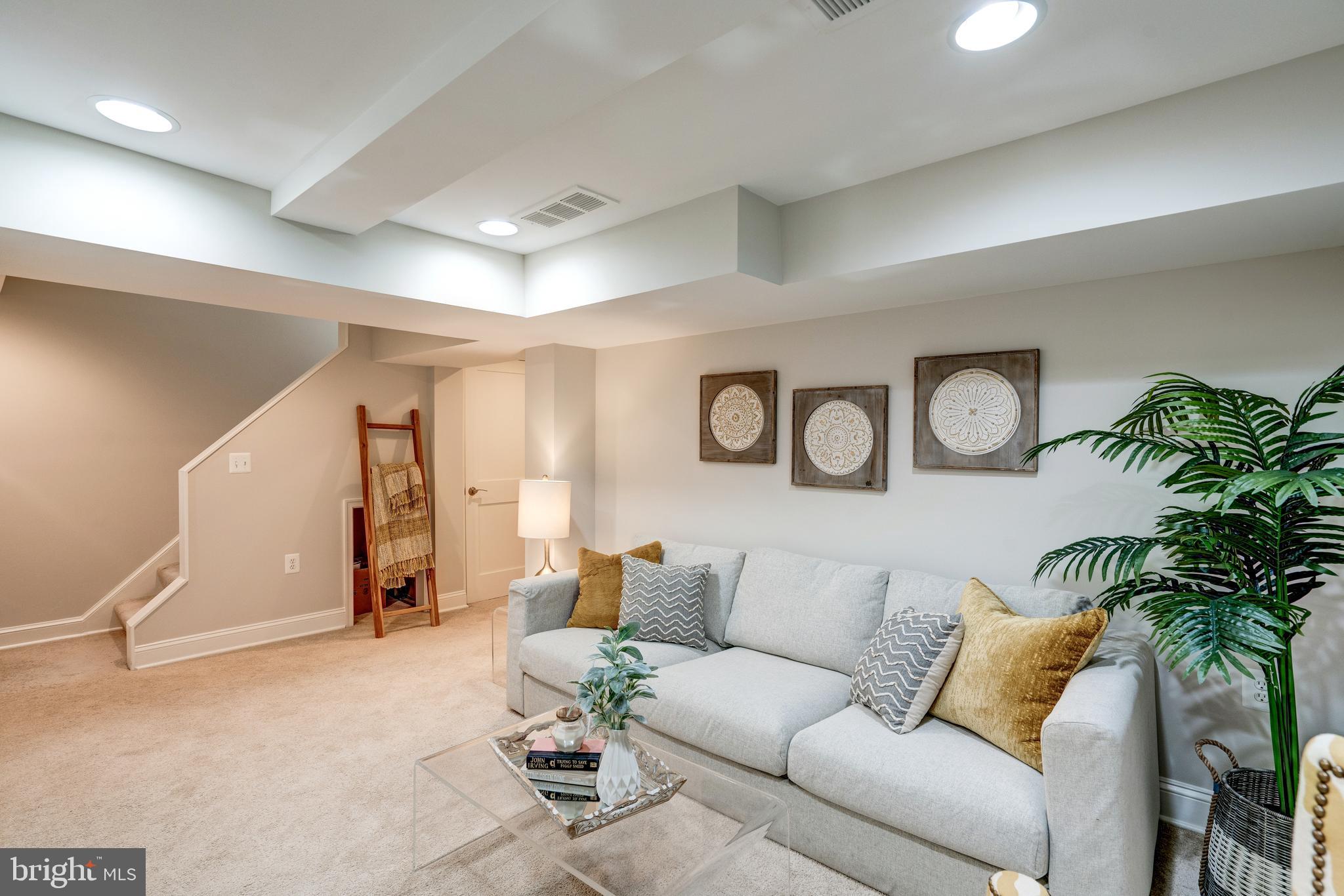 5916 Ramsgate Road Bethesda, MD 20816 - Photo 38 of 49 Lower level also has a den and full bathroom.