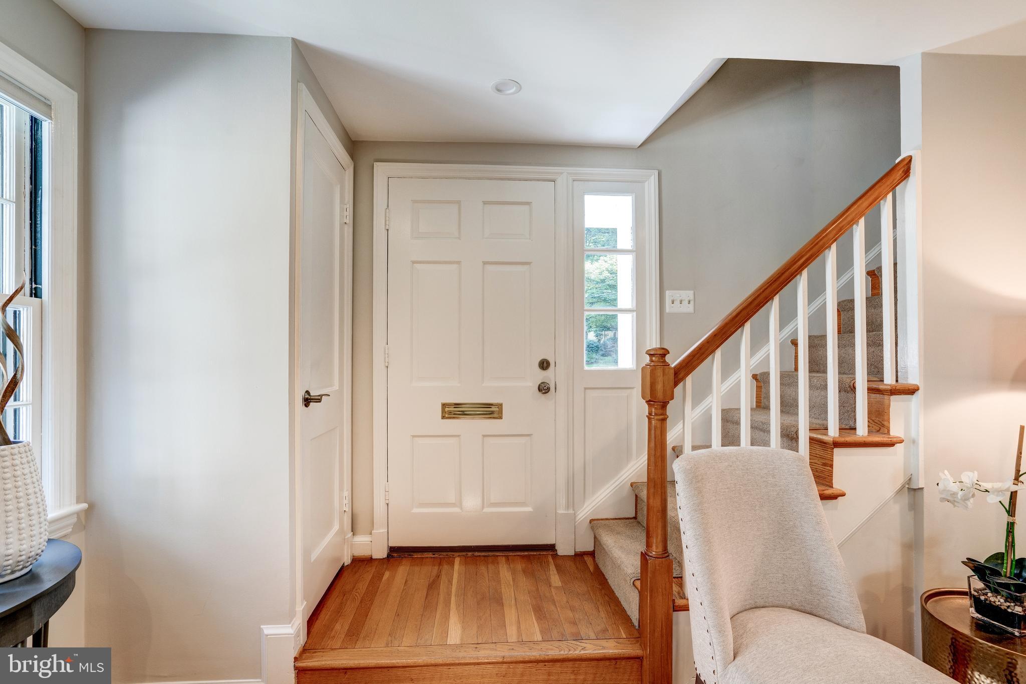 5916 Ramsgate Road Bethesda, MD 20816 - Photo 5 of 49 Foyer with coat closet.