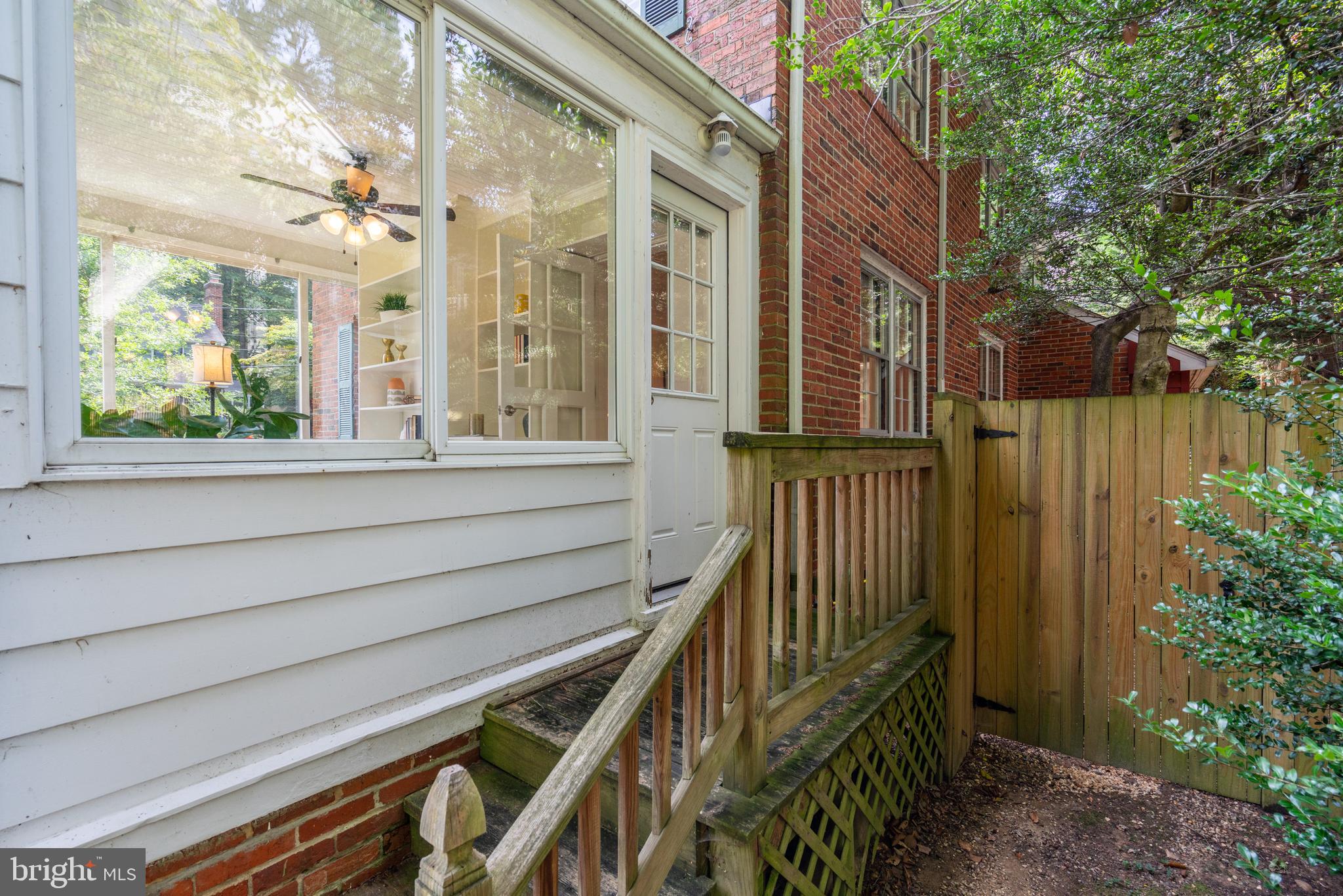 5916 Ramsgate Road Bethesda, MD 20816 - Photo 42 of 49 Access from the sunroom to the backyard.