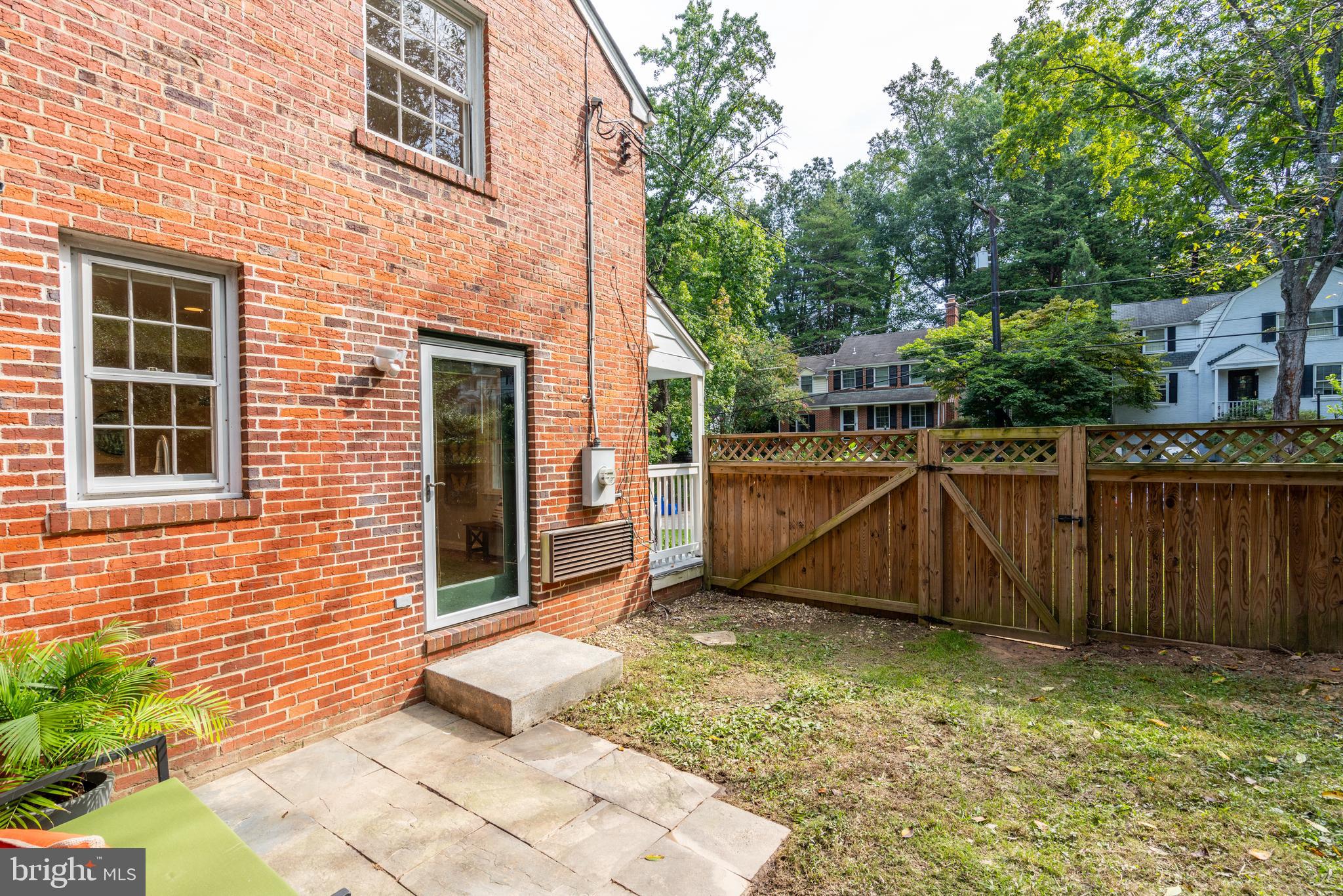 5916 Ramsgate Road Bethesda, MD 20816 - Photo 44 of 49 Sunny stone patio.