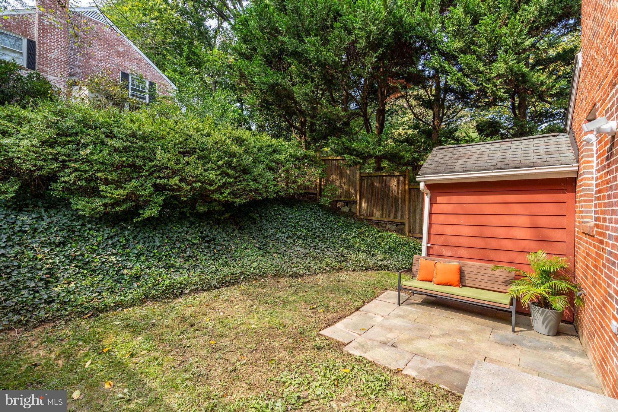 5916 Ramsgate Road Bethesda, MD 20816 - Photo 46 of 49 Side yard, fully fenced side and backyard.