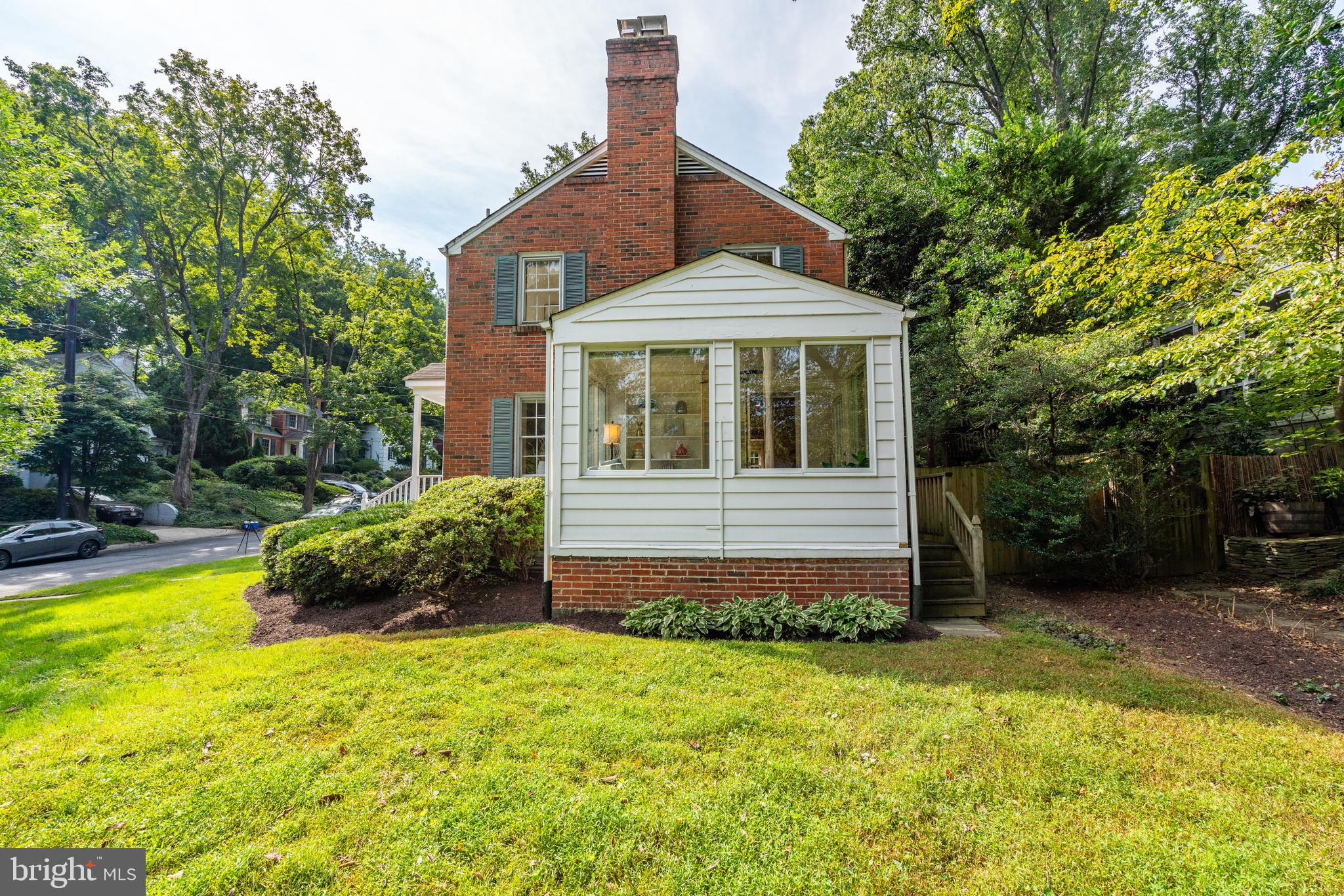 5916 Ramsgate Road Bethesda, MD 20816 - Photo 47 of 49 Sunroom pictured from the outside.