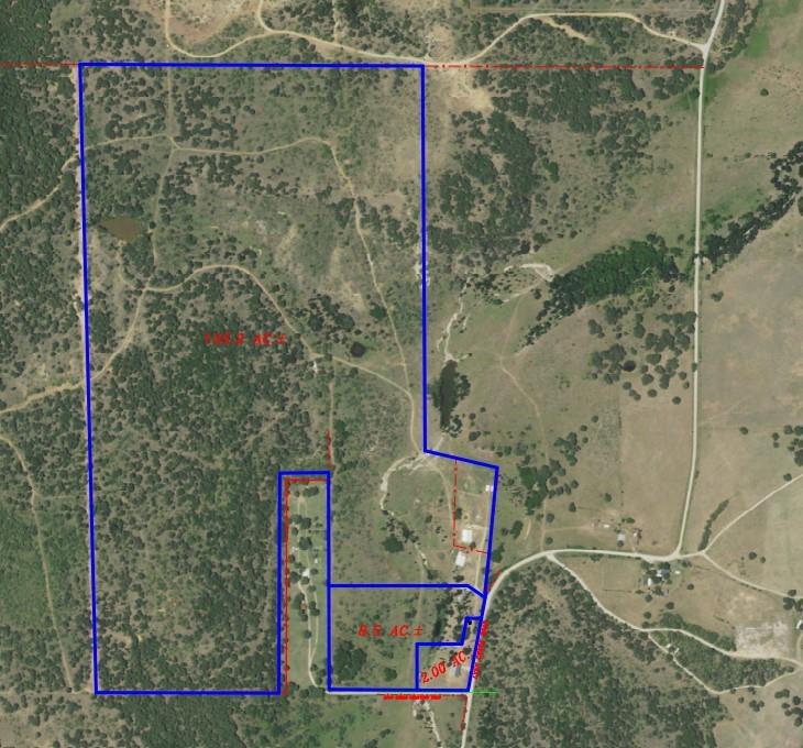 1161 Lynn Creek Road Jacksboro, TX 76458 - Photo 40 of 40 Preliminary Survey. Seller may convey more than 130 acres upon receipt of contract and final survey.