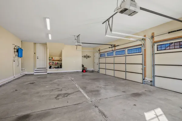 a view of garage
