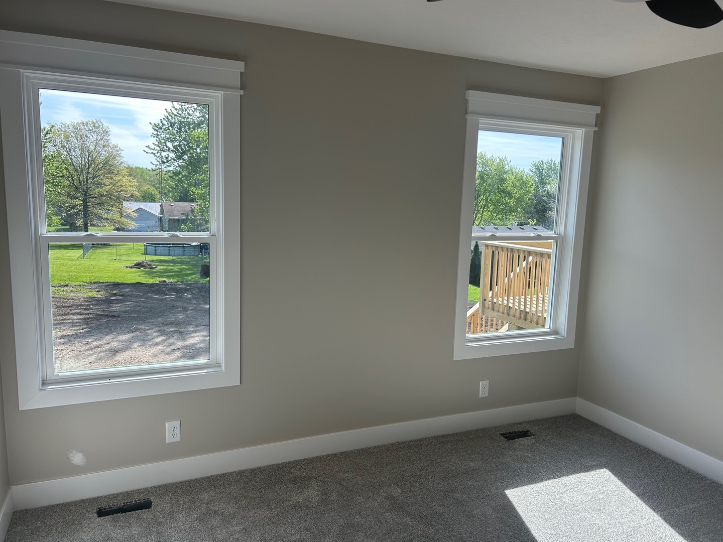 25179 North 2175 East Road Lexington, IL 61753 - Photo 8 of 23 a view of an empty room with a window