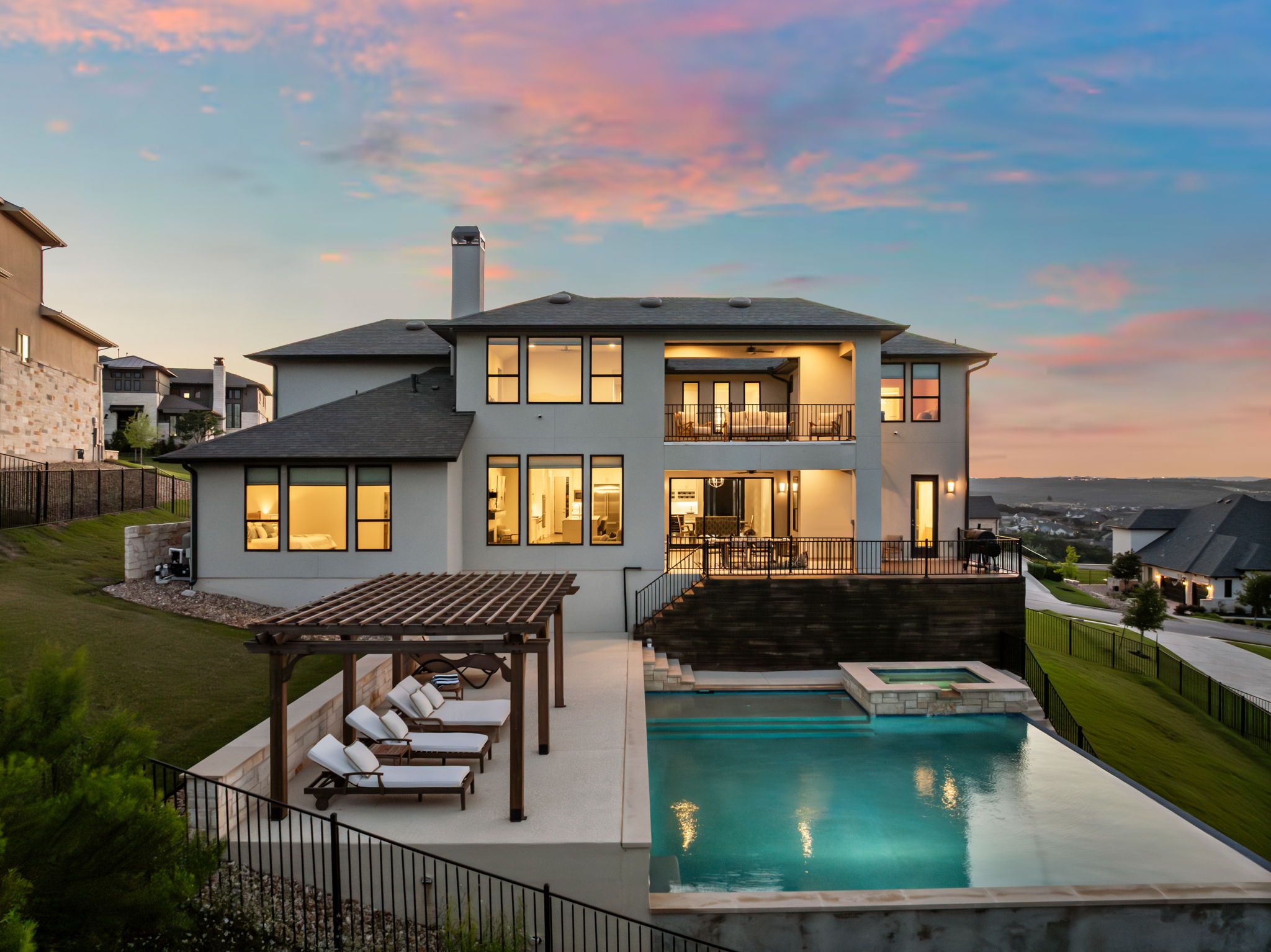 7017 Davenport Divide Road Austin, TX 78738 - Photo 1 of 1 Incomparable outdoor living with expansive 20' x 38' sparkling pool.
