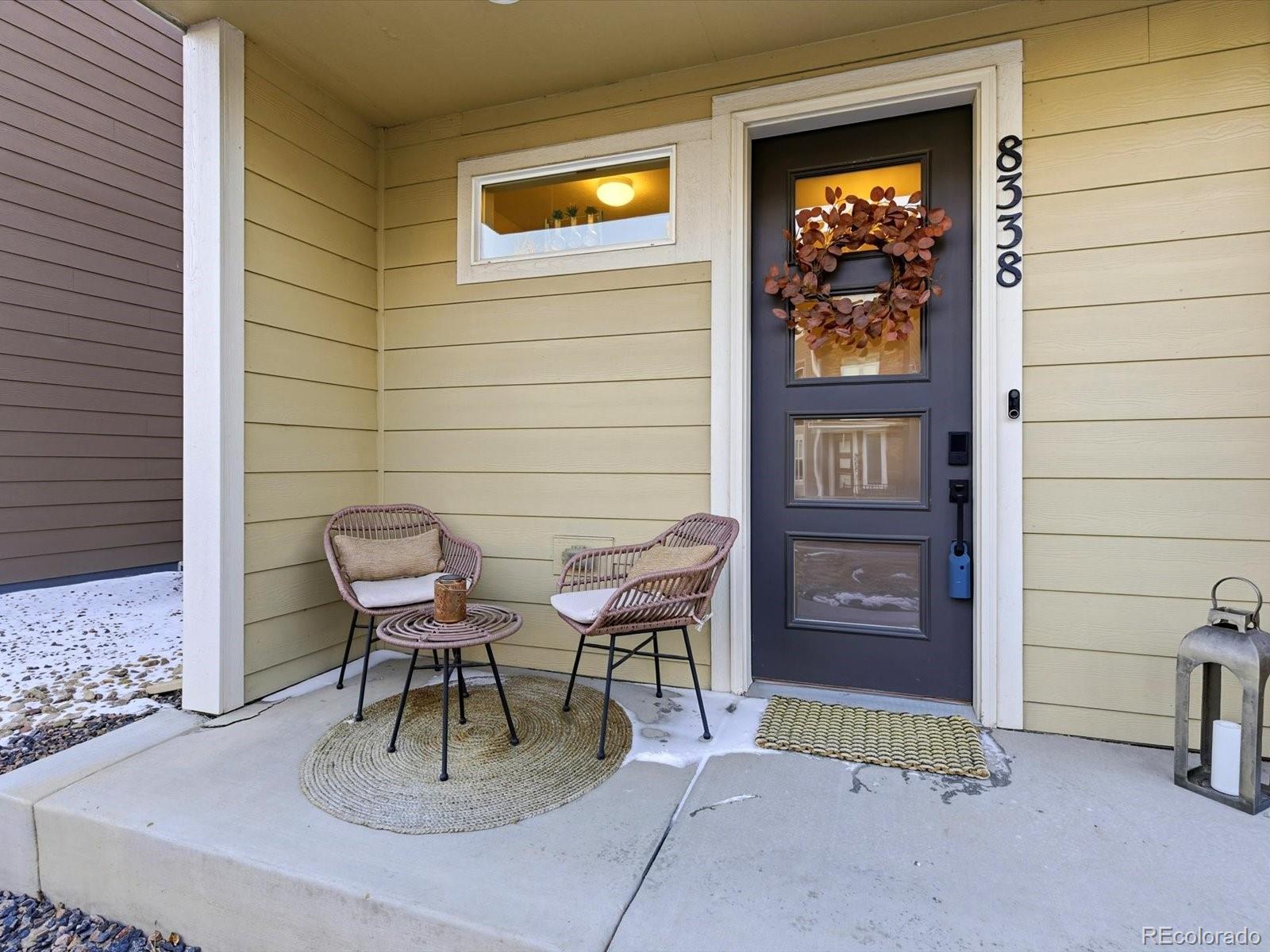 8338 Rivulet Point Highlands Ranch, CO 80129 - Photo 6 of 50 a building outdoor space with a bench