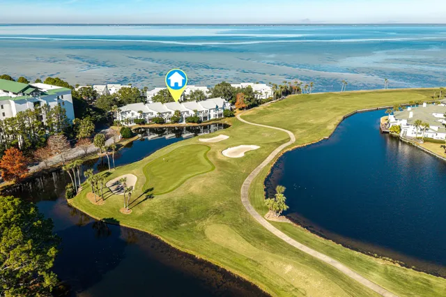 a view of a terrace with sitting area