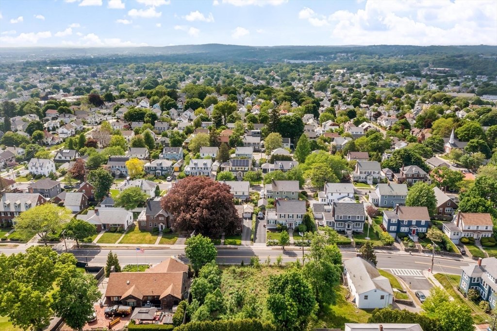 301 Common Street Watertown, MA 02472 - Photo 1 of 6 an aerial view of a city with lots of residential buildings