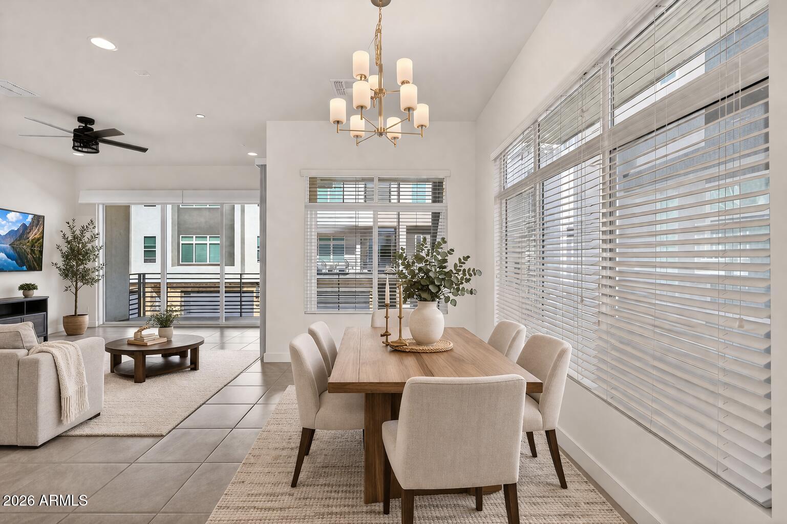 6850 East McDowell Road, Unit 14 Scottsdale, AZ 85257 - Photo 5 of 48 Virtual Staging - Dining Room