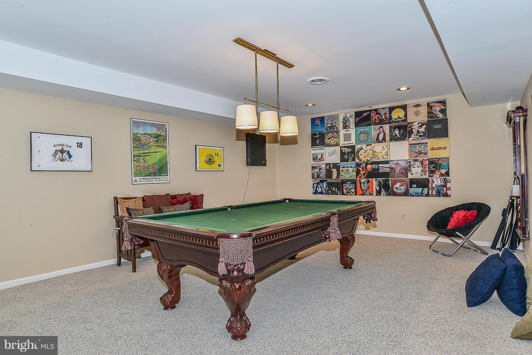 2003 Spring Branch Drive Vienna, VA 22181 - Photo 21 of 30 Basement - Lots of Room for Pool Table