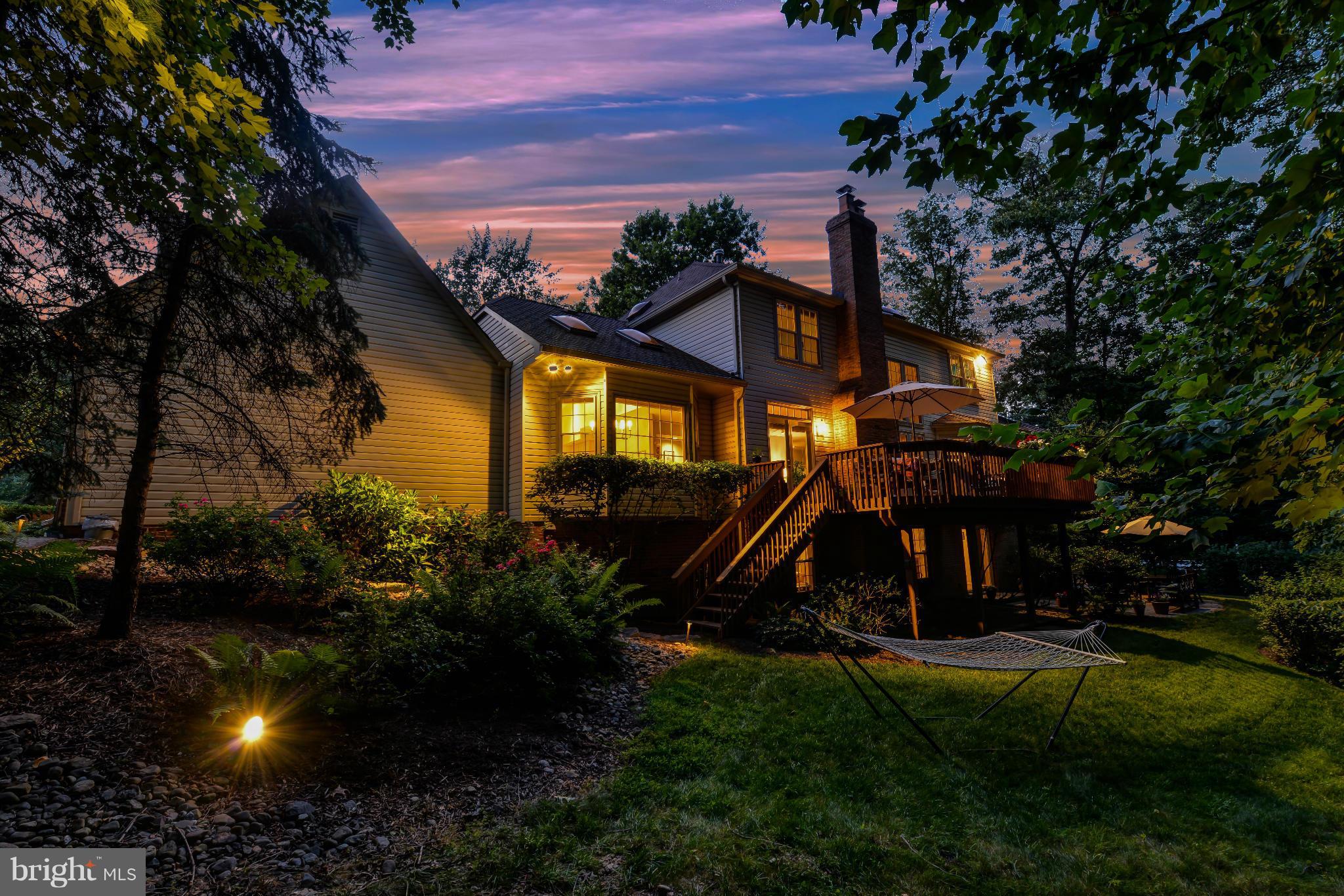 2003 Spring Branch Drive Vienna, VA 22181 - Photo 28 of 30 Twilight Photo - rear