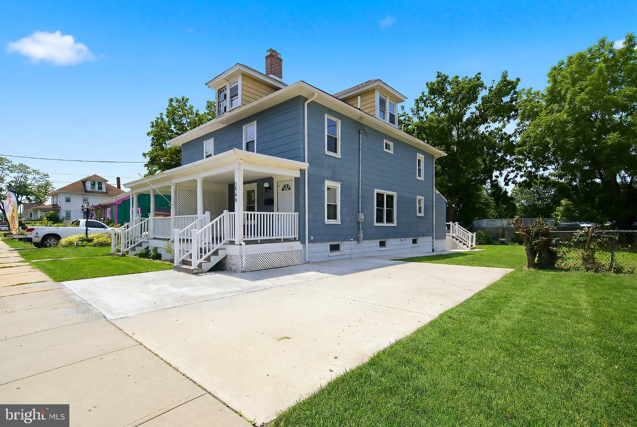 2589 Yardville Hamilton Square Road Hamilton, NJ 08690 - Photo 2 of 24 Charming blue home with inviting porch.