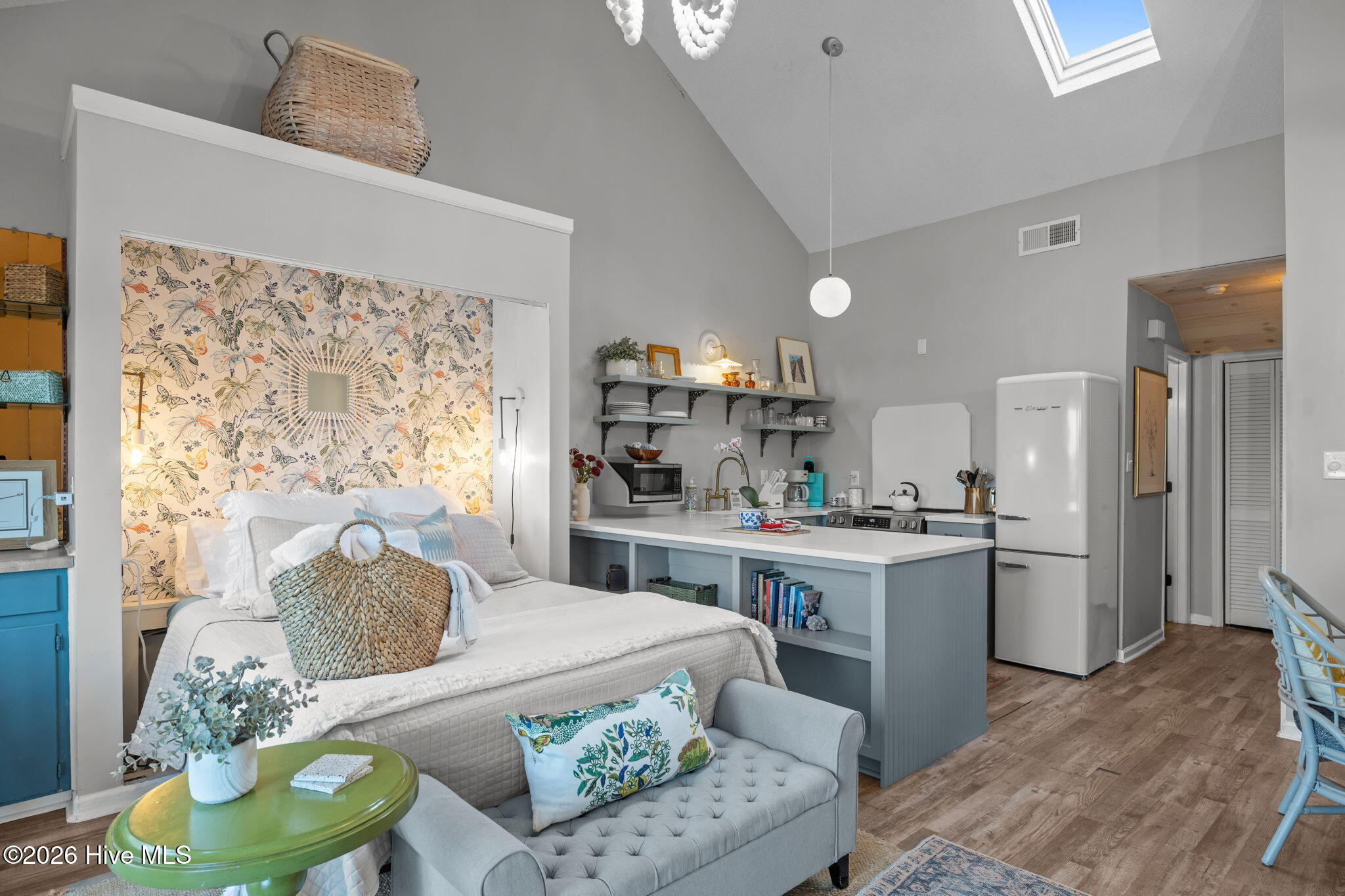 9201 Coast Guard Road, Unit F303 Emerald Isle, NC 28594 - Photo 11 of 28 Bedroom/Kitchen Area