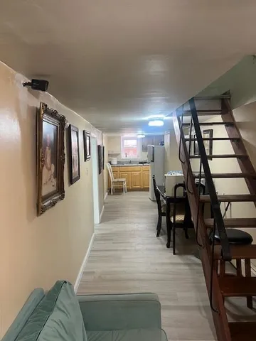 a close view of water heater room