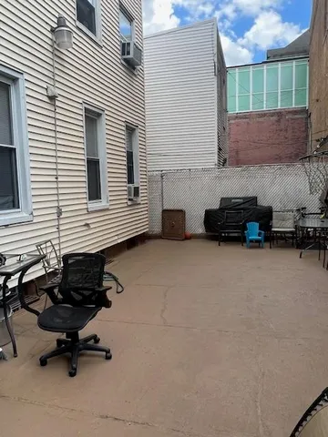 a clock on a wall in a room