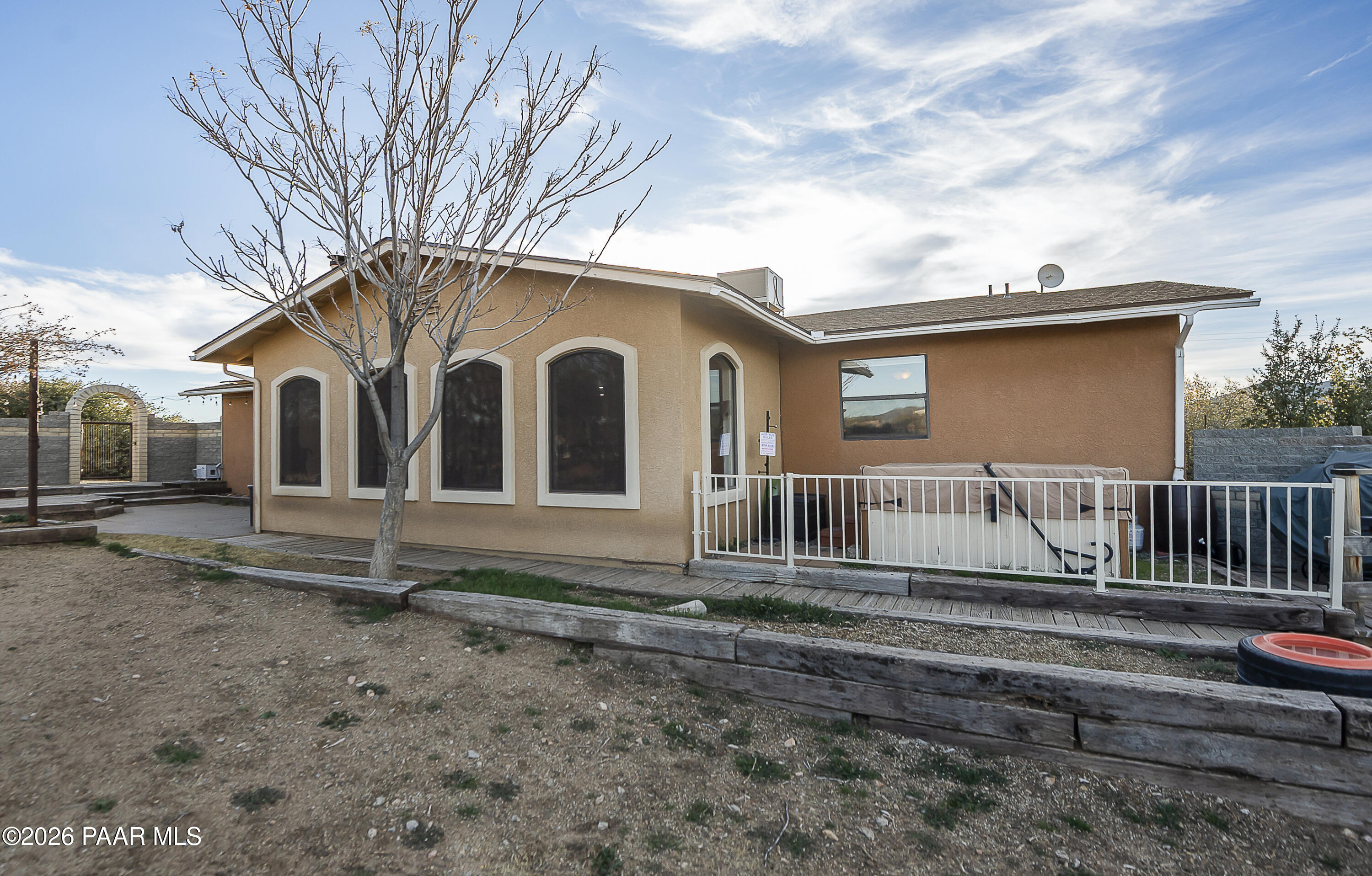 6565 Musgrove Road Skull Valley, AZ 86338 - Photo 43 of 65 a house view with a outdoor space