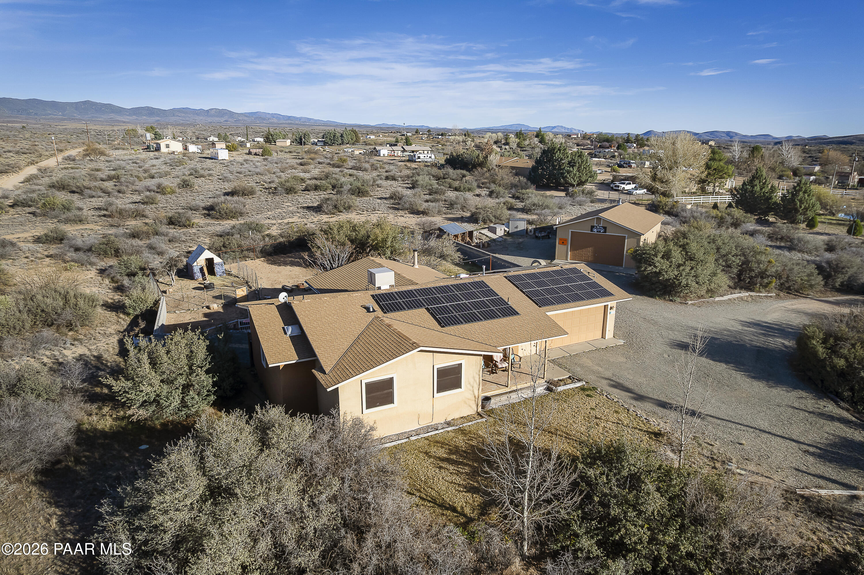 6565 Musgrove Road Skull Valley, AZ 86338 - Photo 5 of 65 an aerial view of multiple house