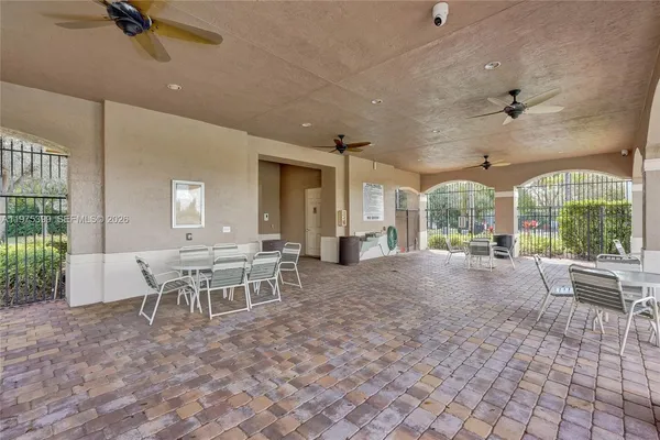 a view of road with trees