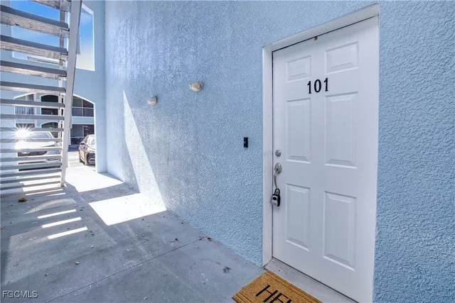 a view of bathroom with a sink and shower