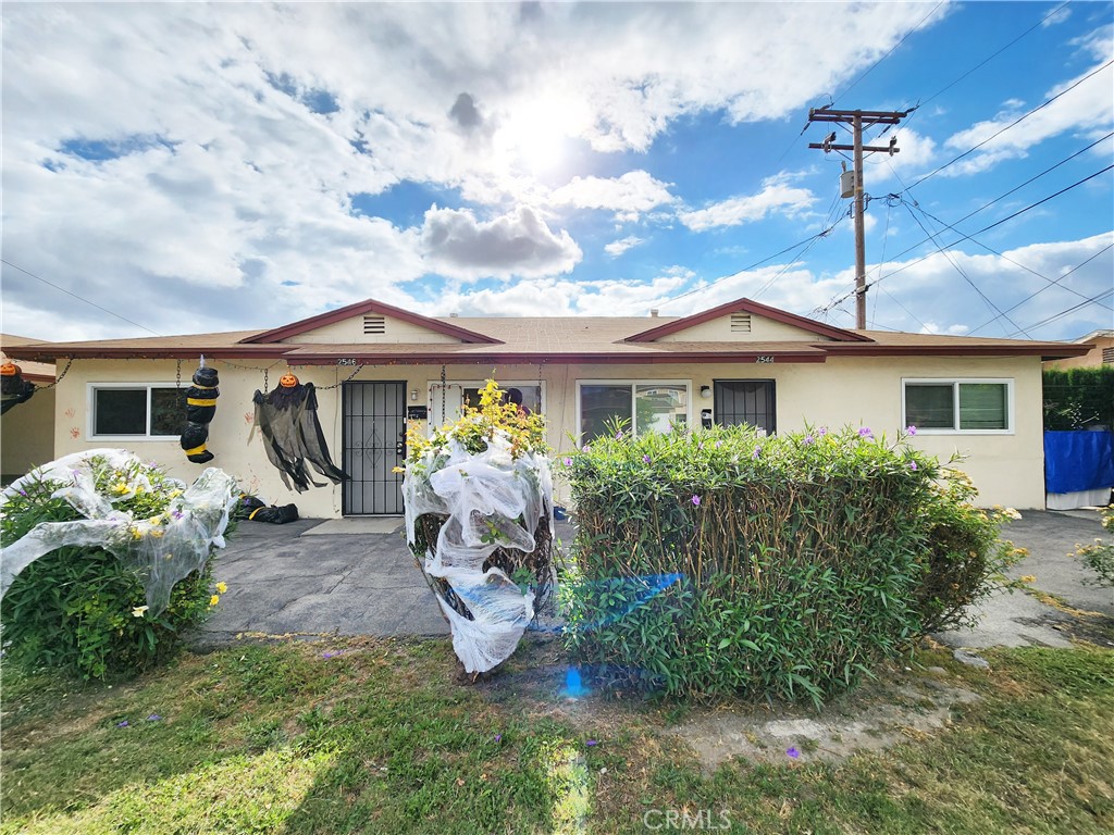 2544 Maxson Road El Monte, CA 91732 - Photo 4 of 6 a front view of house with a garden