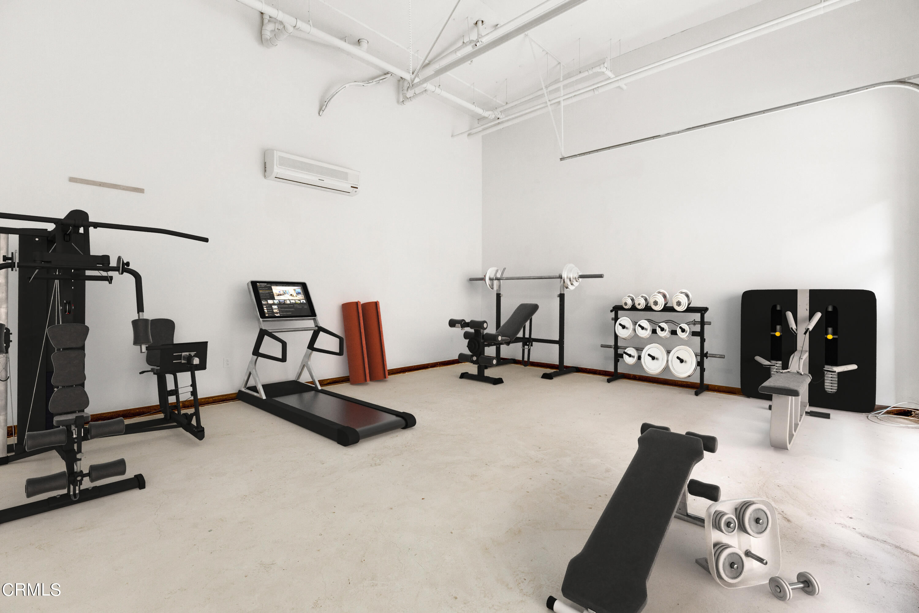 410 West Main Street, Unit 231 Alhambra, CA 91801 - Photo 11 of 45 a view of a room with gym equipment