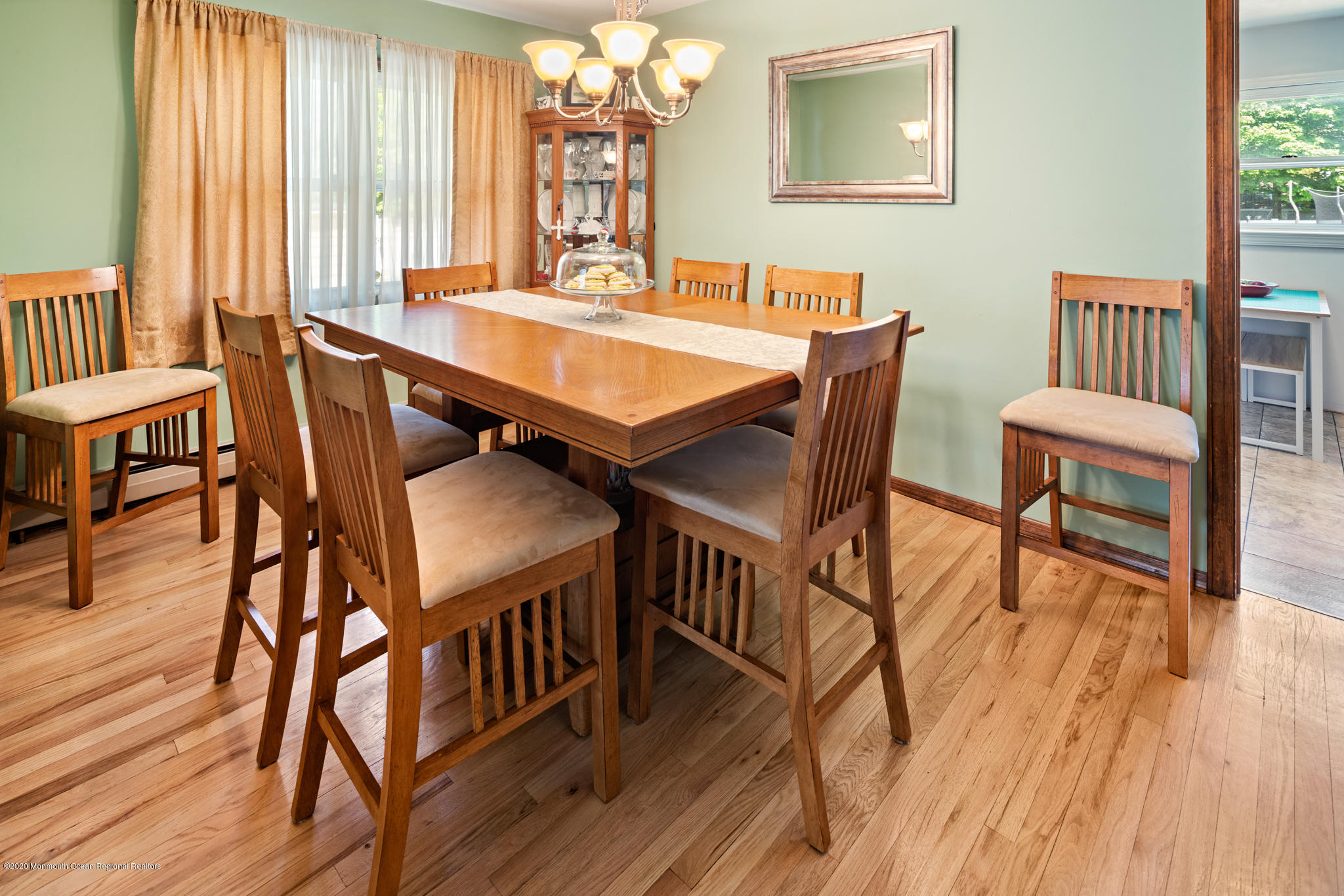 71 Broadway Keyport, NJ 07735 - Photo 13 of 27 a view of a dining room with furniture and wooden floor