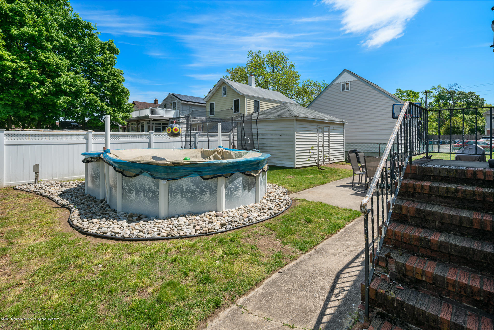 71 Broadway Keyport, NJ 07735 - Photo 24 of 27 a view of a house with backyard