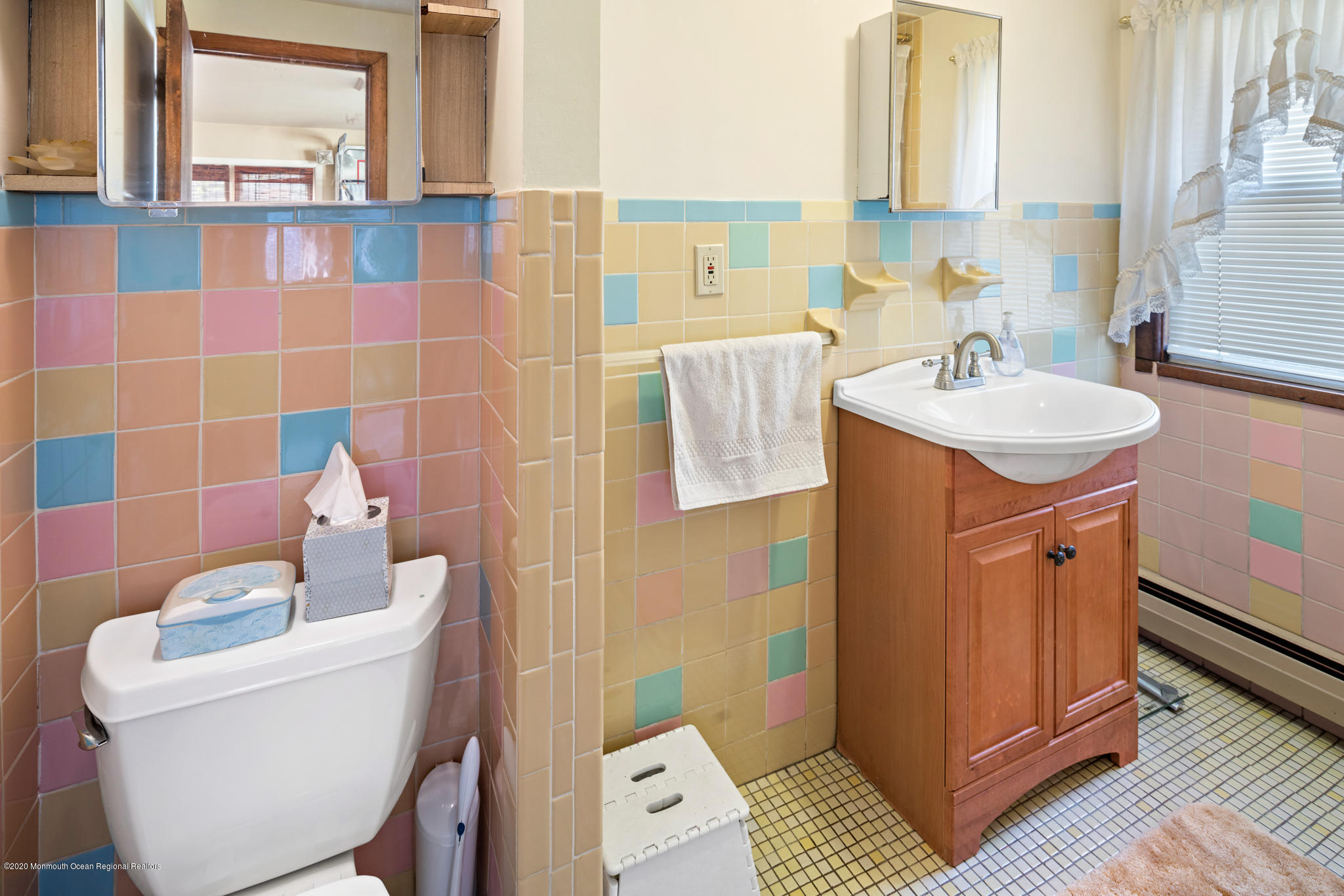 71 Broadway Keyport, NJ 07735 - Photo 9 of 27 a bathroom with a sink toilet and shower