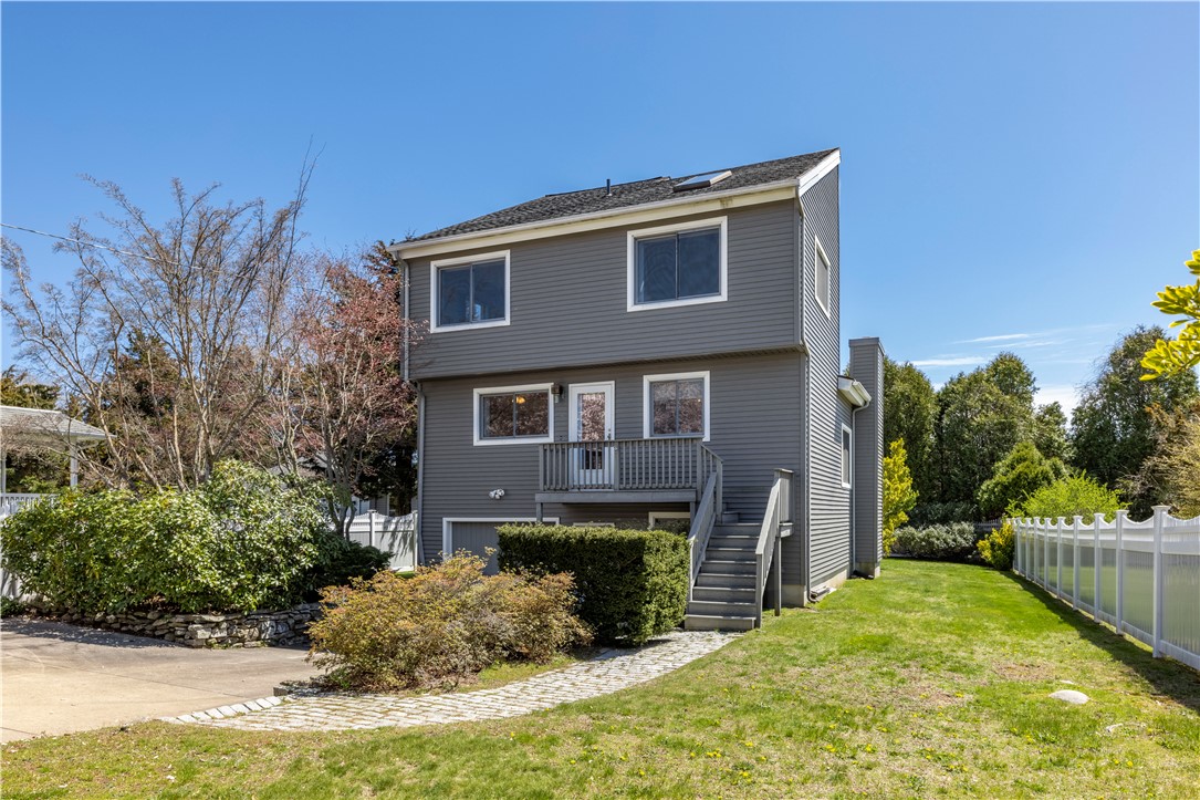 183 Shore Road Westerly, RI 02891 - Photo 3 of 36 Beautiful yard with privacy fencing
