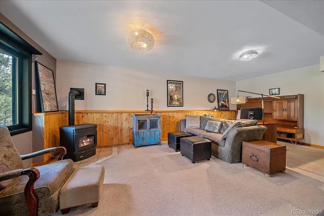 a bedroom with furniture and a couch