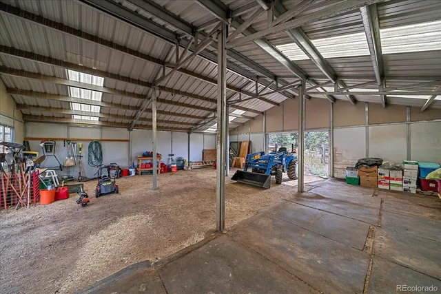 a view of a storage room with a lot of stuff